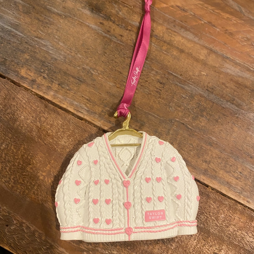 Taylor Swift Lover Cardigan Ornament New With Tags